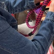 Load and play video in Gallery viewer, Villalobos Signature Harness Lead (Purple/Green/Yellow) (Proceeds to charity) NEW design! *insert is removable