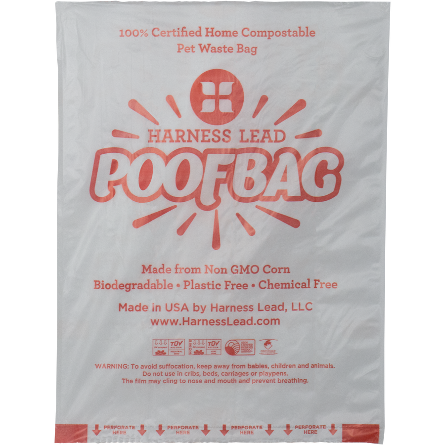 POOFBAG 120 count (8 rolls of 15 bags each)