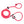 Load image into Gallery viewer, Pink Harness Lead NEW design! *insert is removable
