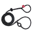 Load image into Gallery viewer, Black Reflective Harness Lead NEW design! *insert is removable
