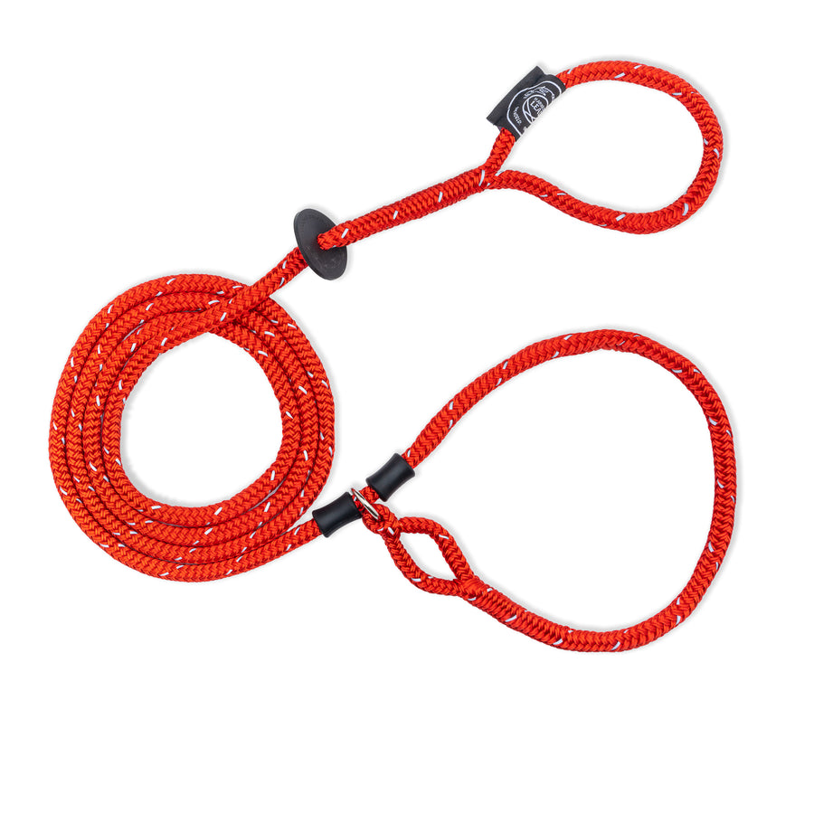Red Reflective Harness Lead