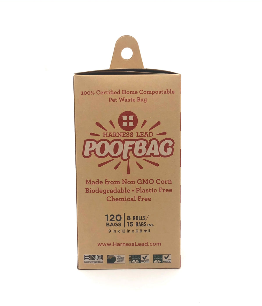 POOFBAG 120 count (8 rolls of 15 bags each)